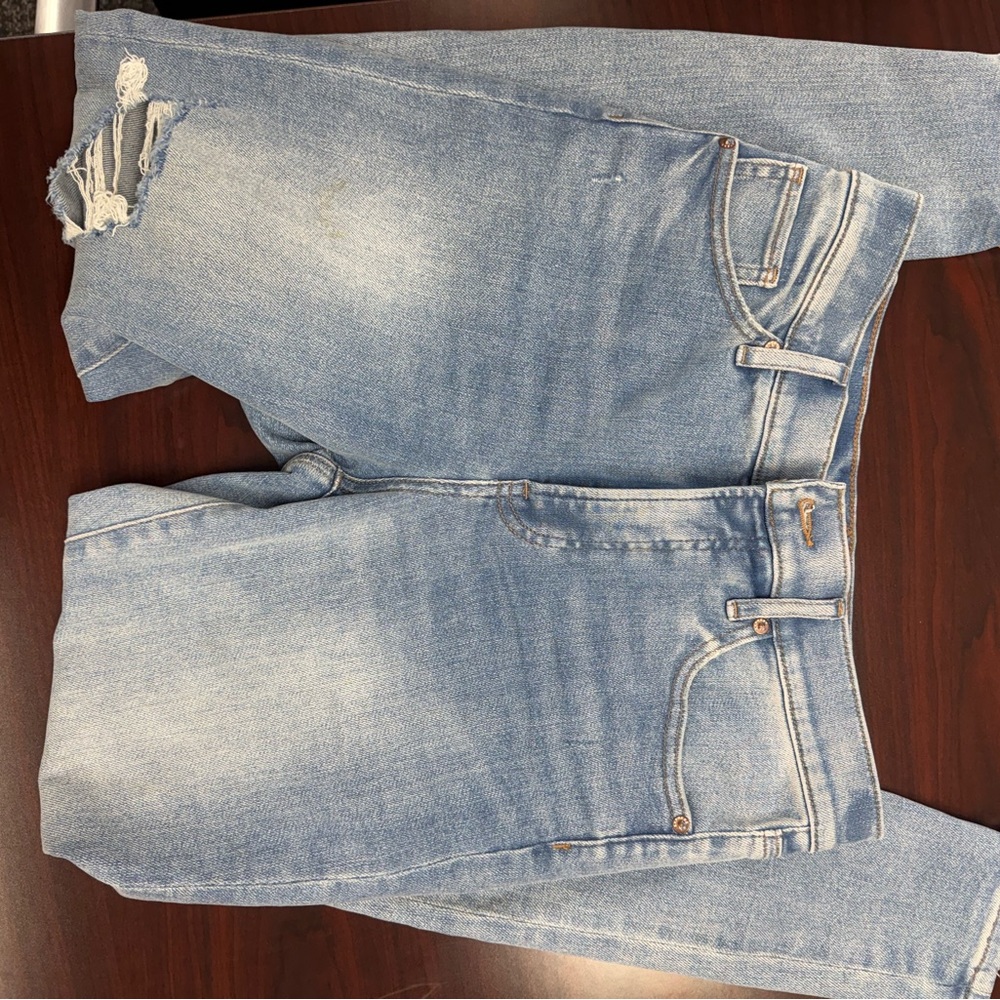 Express Light Blue Women's Skinny Jeans High Wasted Size 8L